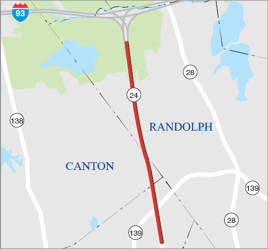 Randolph: Resurfacing and Related Work on Route 24 